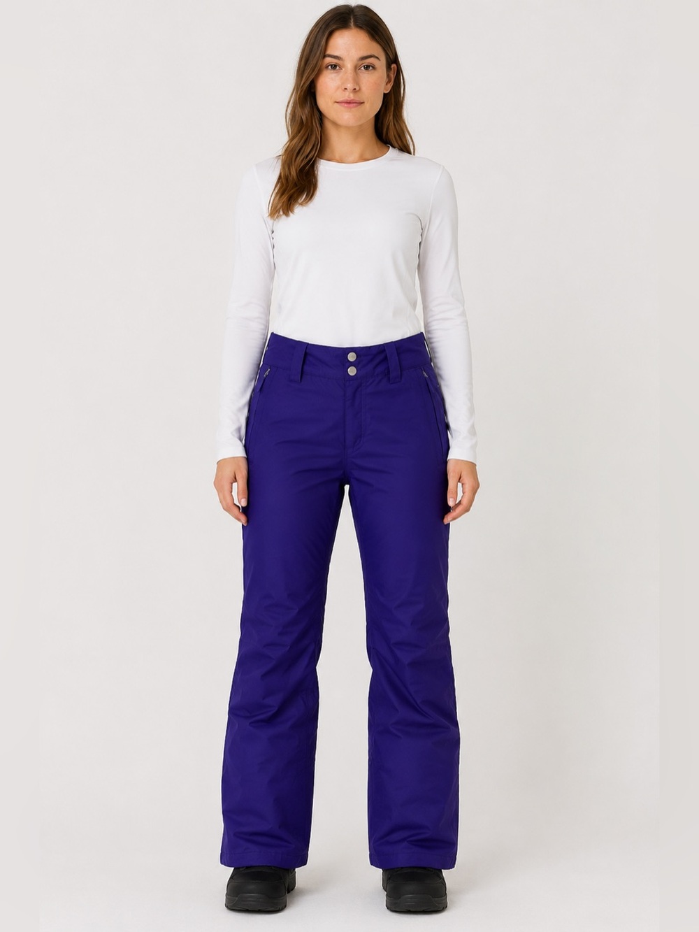 The North Face HyVent Ski Snowboard Shell Pants Women’s M Purple